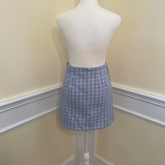 Plaid mini skirt - size small - Picture 2 of 3